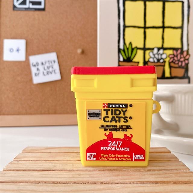 Tidy Cat Litter Premium AirPods Case Shock Proof Cover
