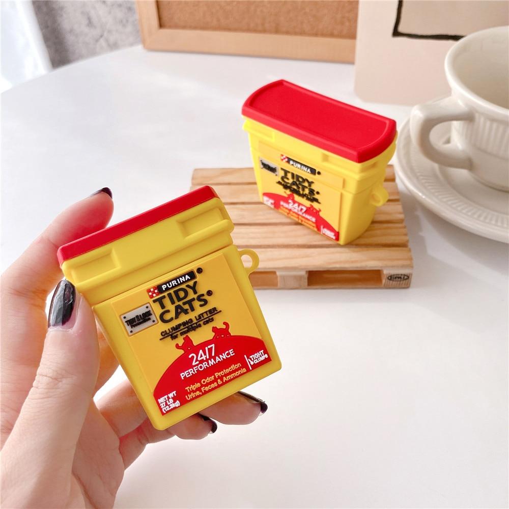 Tidy Cat Litter Premium AirPods Case Shock Proof Cover