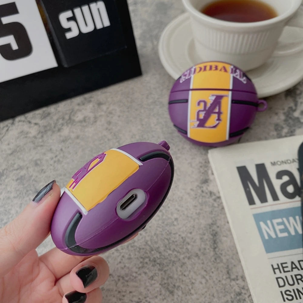 Kobe Basketball '24' Premium AirPods Case Shock Proof Cover