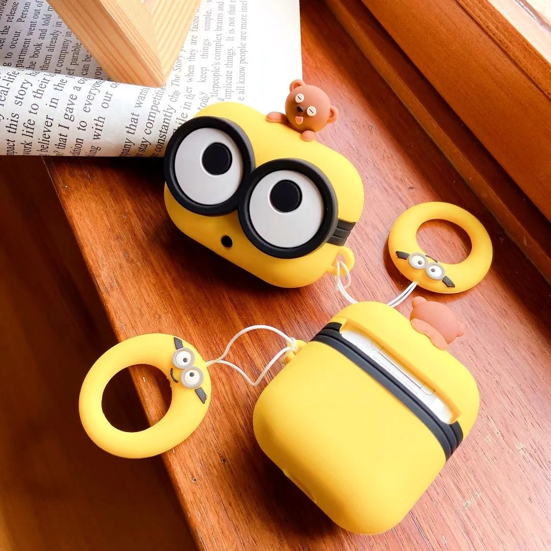 Whistling Minions Premium AirPods Pro Case Shock Proof Cover