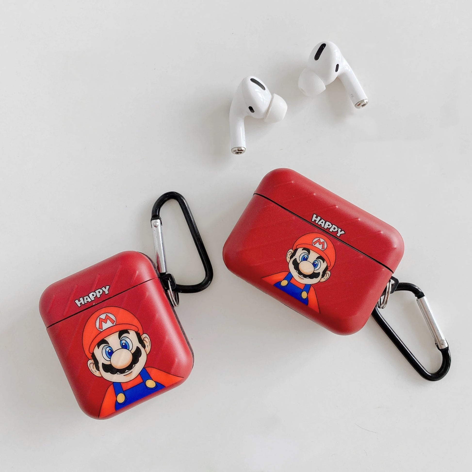 Super Mario Bros 'Kawaii Mario' AirPods Pro Case Shock Proof Cover