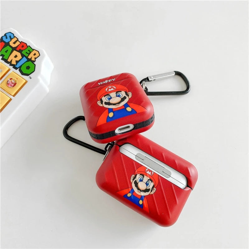 Super Mario Bros 'Kawaii Mario' AirPods Case Shock Proof Cover