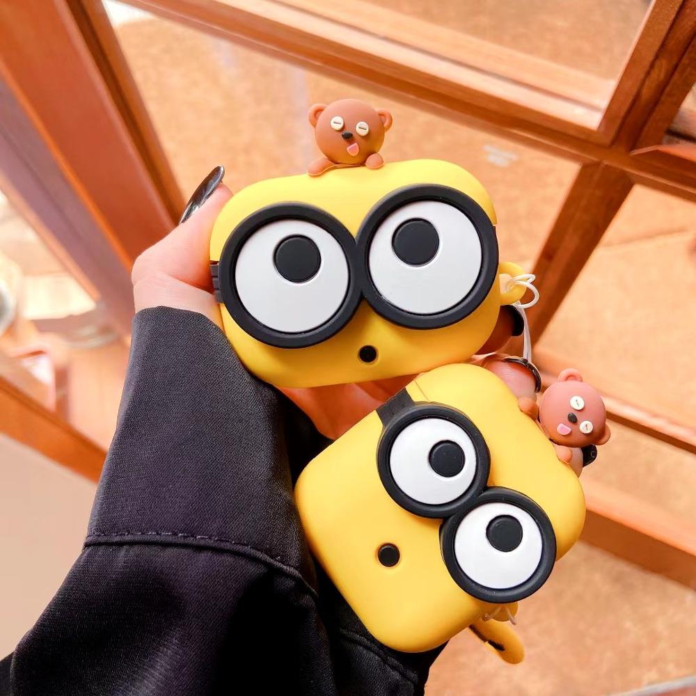 Whistling Minions Premium AirPods Pro Case Shock Proof Cover