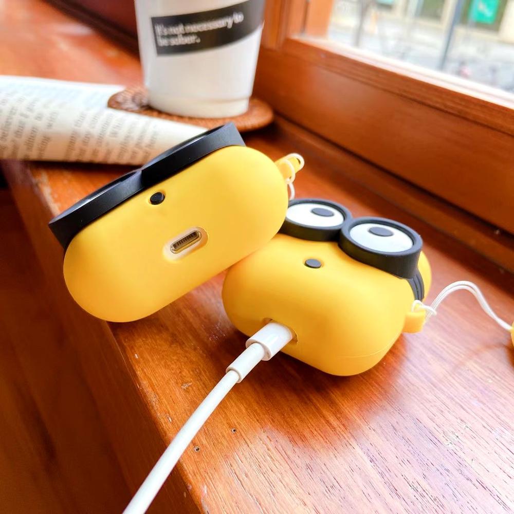 Whistling Minions Premium AirPods Pro Case Shock Proof Cover