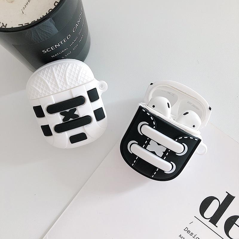 Mini Canvas Shoe Premium AirPods Case Shock Proof Cover