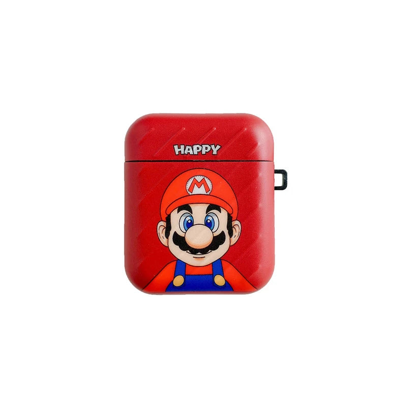 Super Mario Bros 'Kawaii Mario' AirPods Case Shock Proof Cover