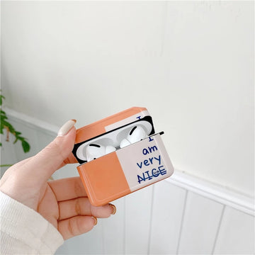 Cute 'I Am Very Nice' AirPods Pro Case Shock Proof Cover