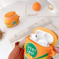 Green Spot Orange Juice Premium AirPods Case Shock Proof Cover