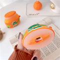 Green Spot Orange Juice Premium AirPods Case Shock Proof Cover