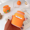 Green Spot Orange Juice Premium AirPods Case Shock Proof Cover