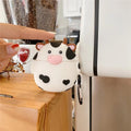 Cute Round Cow Premium AirPods Case Shock Proof Cover