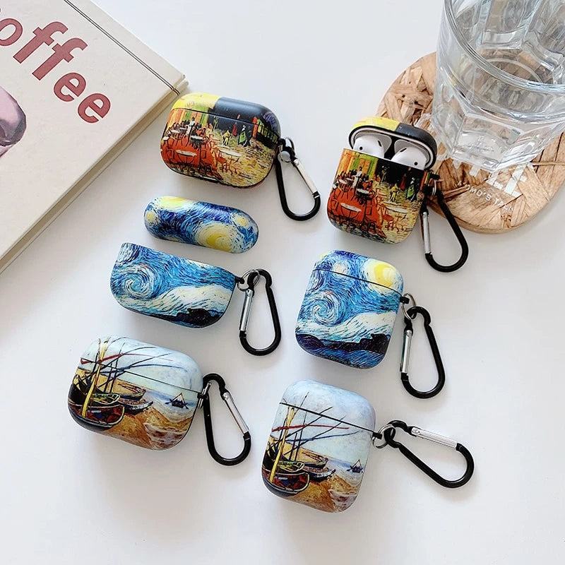 Van Gogh Oil Painting AirPods Pro Case Shock Proof Cover