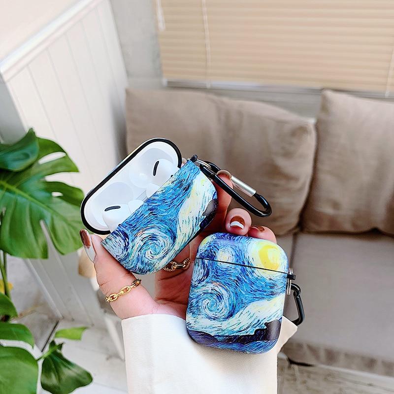 Van Gogh Oil Painting AirPods Pro Case Shock Proof Cover