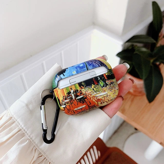 Van Gogh Oil Painting AirPods Pro Case Shock Proof Cover