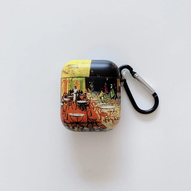 Van Gogh Oil Painting AirPods Case Shock Proof Cover