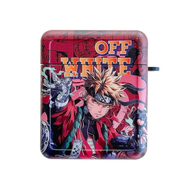 Naruto 'Off White | Modular' AirPods Case Shock Proof Cover