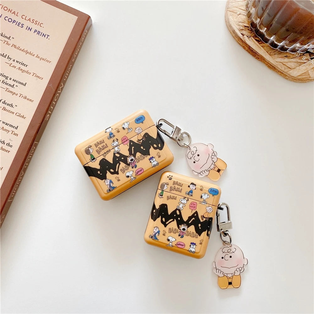 Charlie Brown 'Peanuts | Modular' AirPods Case Shock Proof Cover