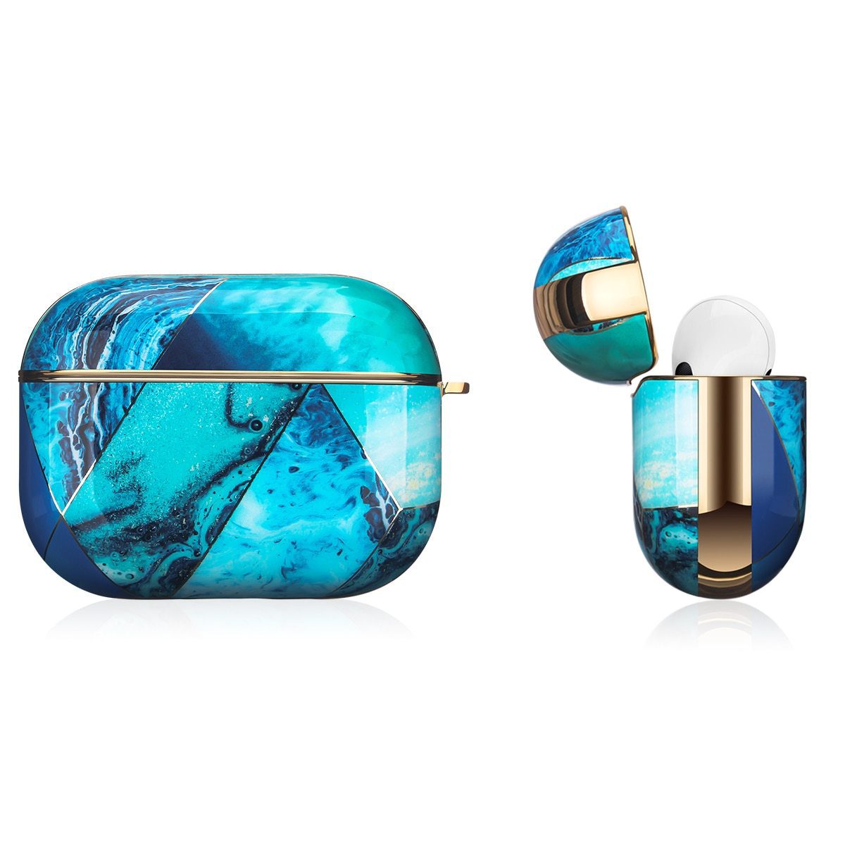 Art Acrylic AirPods Pro Case Shock Proof Cover