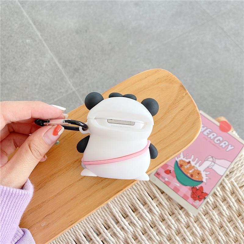 Cute Backpack Cow Premium AirPods Case Shock Proof Cover