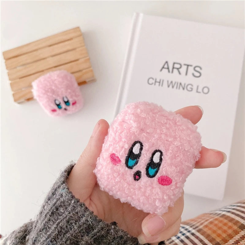 Plush Kirby AirPods Case Shock Proof Cover