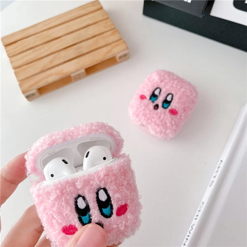 Plush Kirby AirPods Case Shock Proof Cover