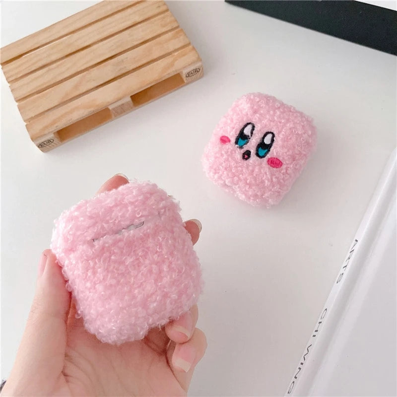 Plush Kirby AirPods Case Shock Proof Cover