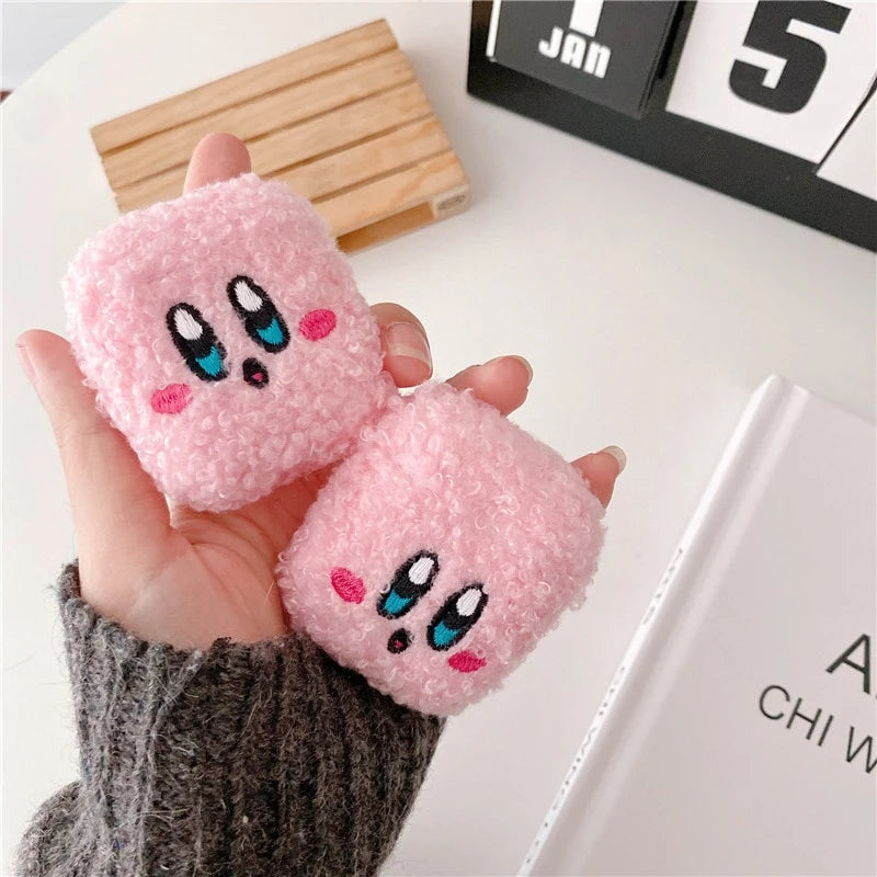 Plush Kirby AirPods Case Shock Proof Cover