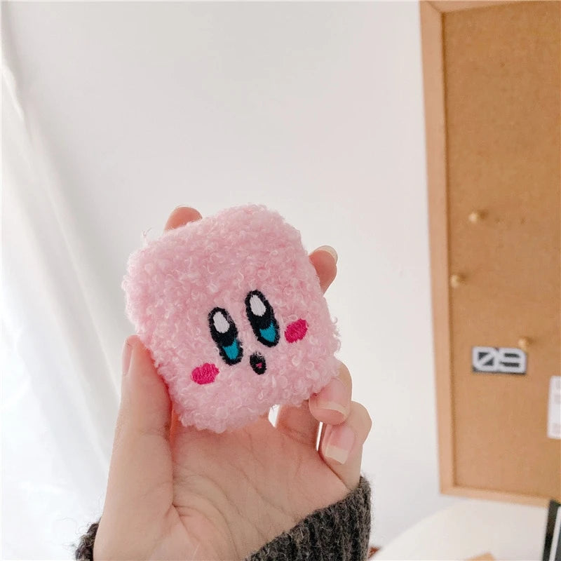 Plush Kirby AirPods Case Shock Proof Cover