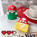 Super Mario Bros 'Mushroom | Question Block' Premium AirPods Case Shock Proof Cover