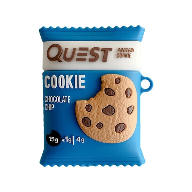 Quest Cookie Bar Premium AirPods Case Shock Proof Cover