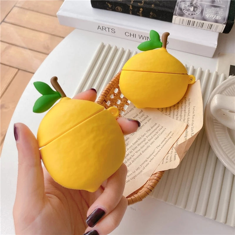 Fresh Lemon AirPods Case Shock Proof Cover