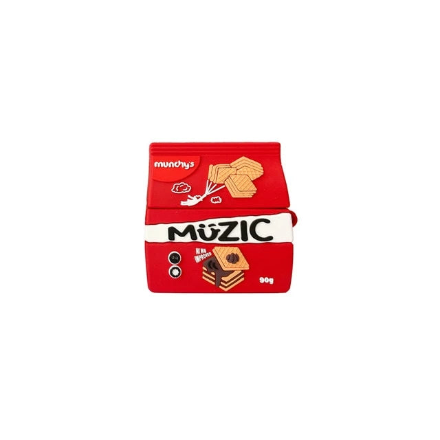 Munchy's Muzic Chocolate Biscuit Premium AirPods Pro Case Shock Proof Cover
