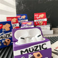 Munchy's Muzic Chocolate Biscuit Premium AirPods Pro Case Shock Proof Cover