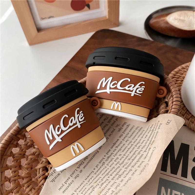 McDonald's McCafe Coffee Premium AirPods Pro Case Shock Proof Cover