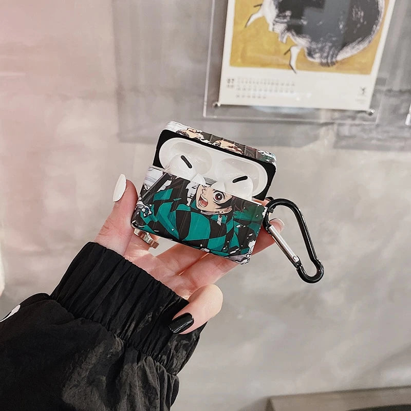 Demon Slayer 'Modular | Tanjiro | Nezuko' AirPods Pro Case Shock Proof Cover