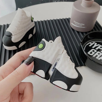 Basketball Sneaker 'Panda | Jump' AirPods Case Shock Proof Cover