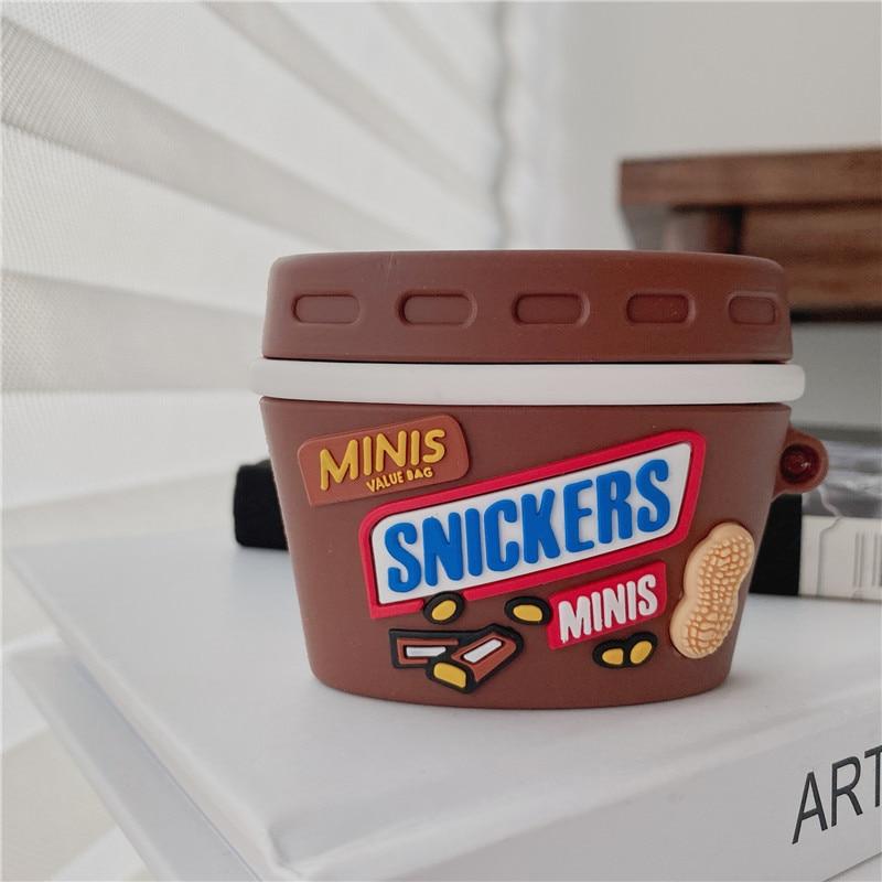 Snickers Minis Peanut Premium AirPods Pro Case Shock Proof Cover