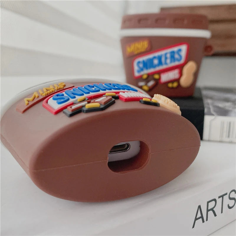 Snickers Minis Peanut Premium AirPods Case Shock Proof Cover
