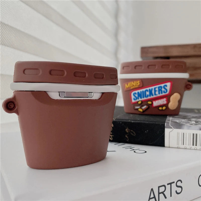 Snickers Minis Peanut Premium AirPods Case Shock Proof Cover