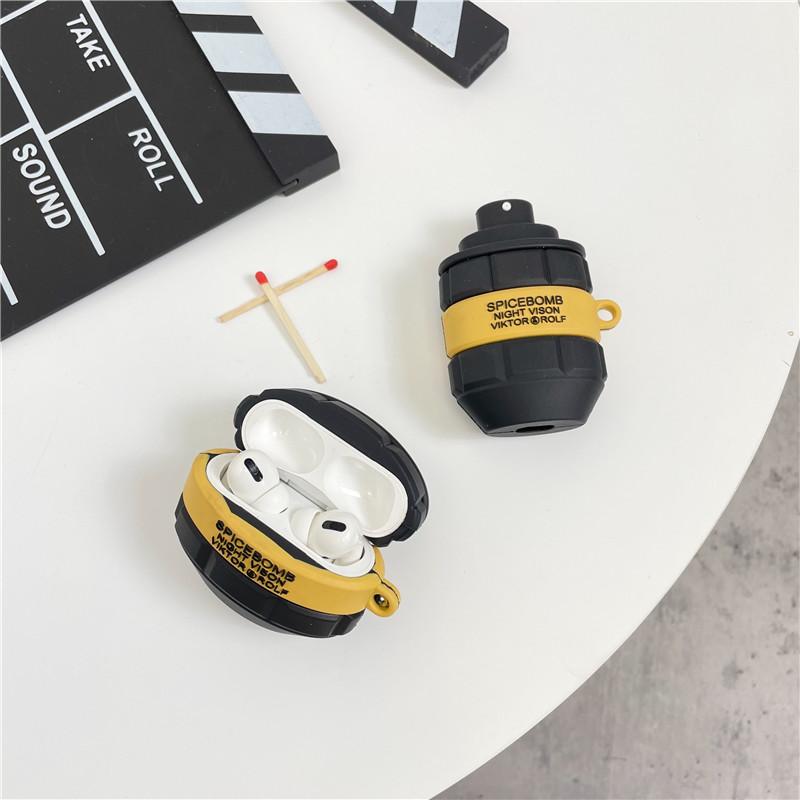 Spicebomb Cologne Bottle Premium AirPods Pro Case Shock Proof Cover