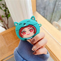 Demon Slayer 'Tanjiro | Blue Hat' AirPods Pro Case Shock Proof Cover