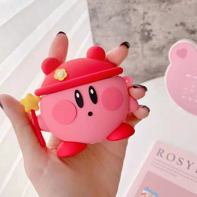 Kirby 'Hat and Wand' AirPods Case Shock Proof Cover