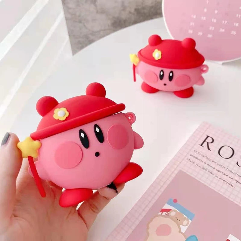 Kirby 'Hat and Wand' AirPods Case Shock Proof Cover