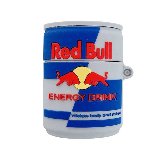 Red Bull '2.0' Premium AirPods Case Shock Proof Cover