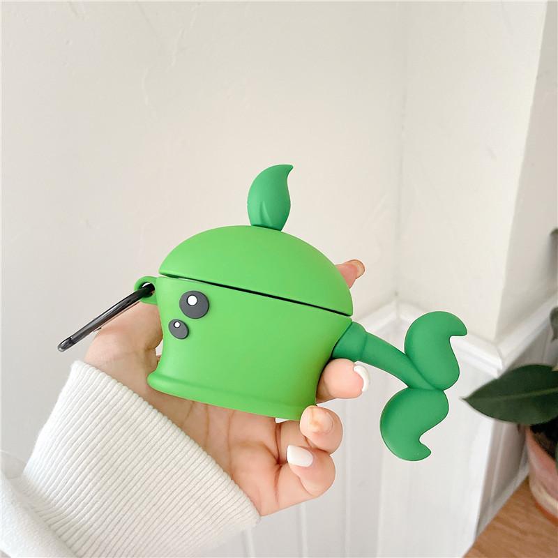 Cute Cartoon Pea Case Premium AirPods Pro Case Shock Proof Cover