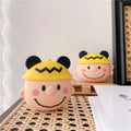 Charlie Brown in a Mouse Hat Premium AirPods Case Shock Proof Cover