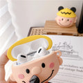 Charlie Brown in a Mouse Hat Premium AirPods Pro Case Shock Proof Cover