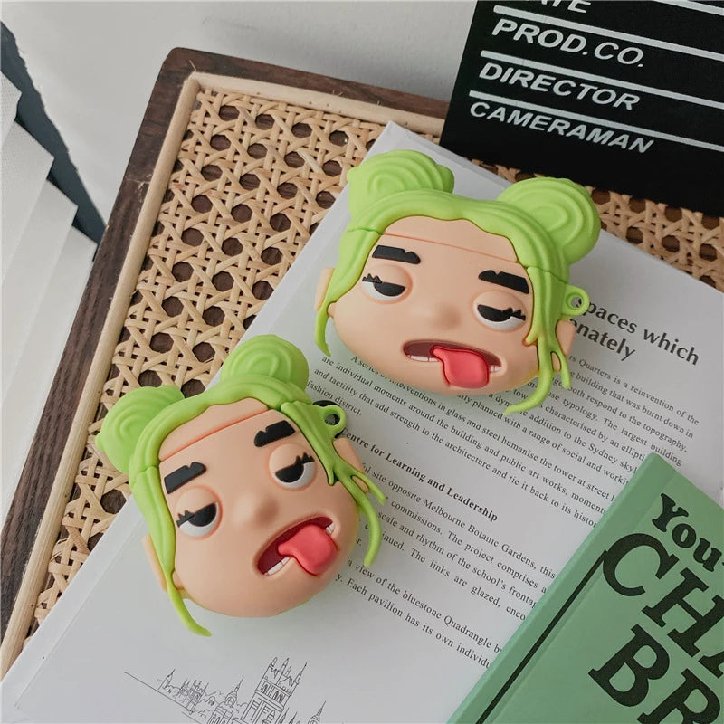 Billie Eilish Premium AirPods Case Shock Proof Cover