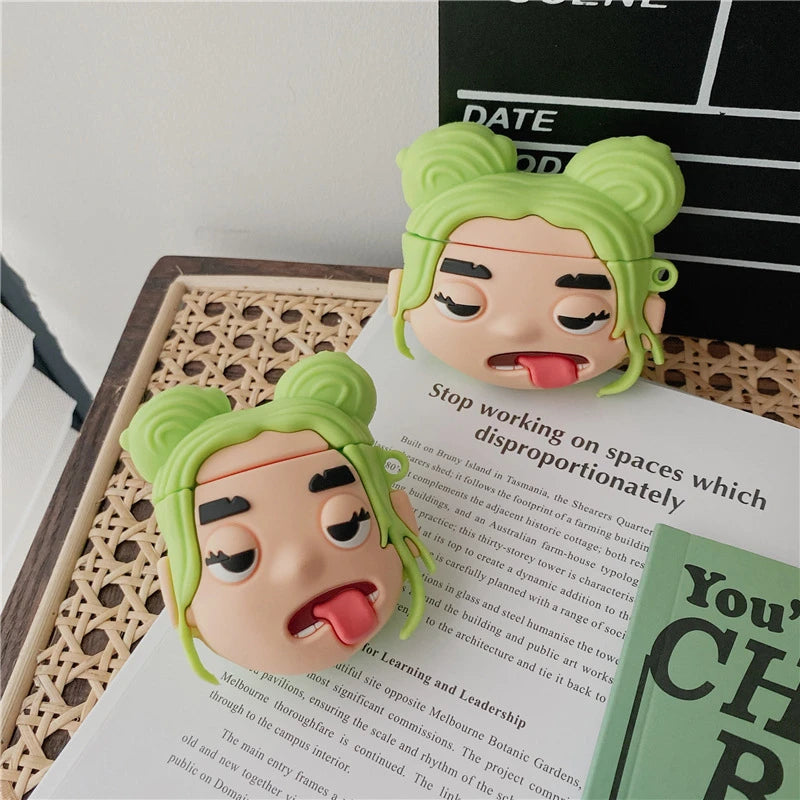 Billie Eilish Premium AirPods Case Shock Proof Cover