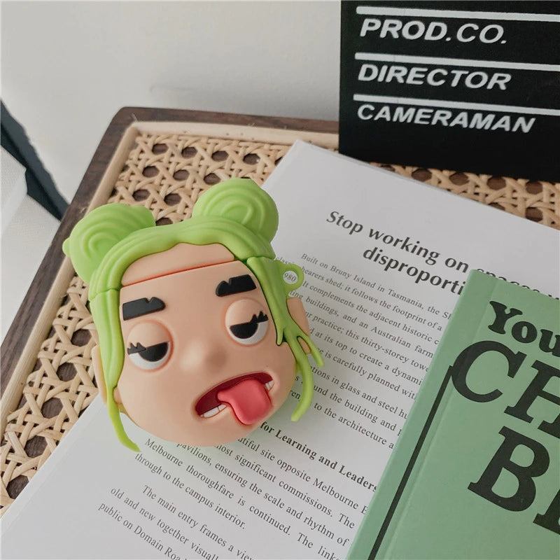 Billie Eilish Premium AirPods Case Shock Proof Cover